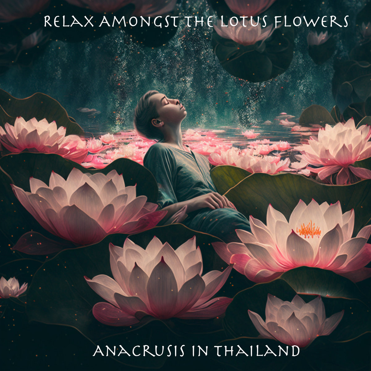Relax Amongst The Lotus Flowers
