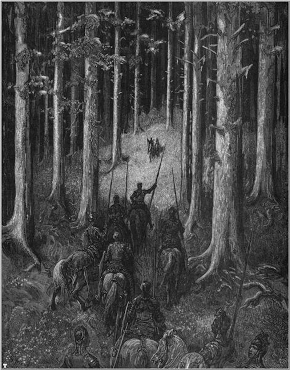 Descent into the Withering Forest