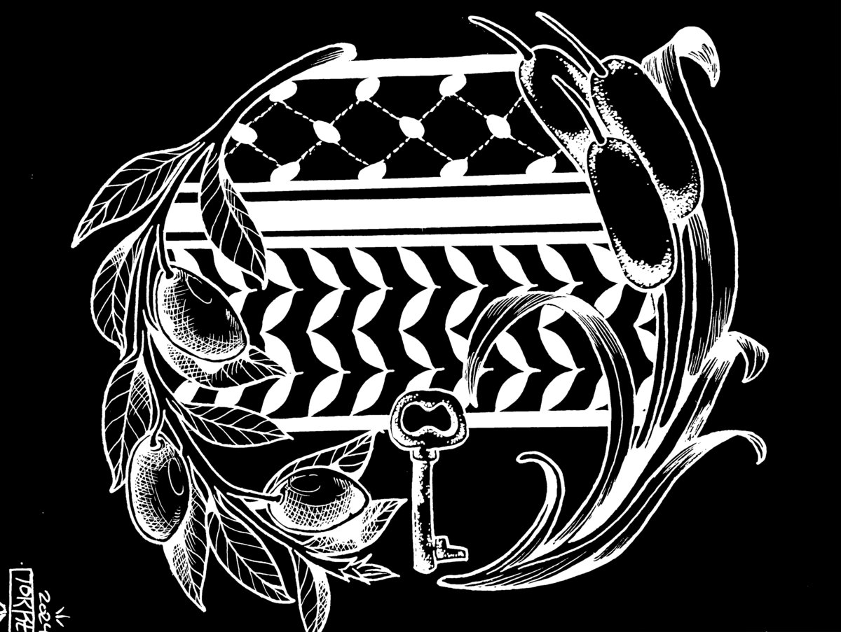 Cattails & Olive Trees