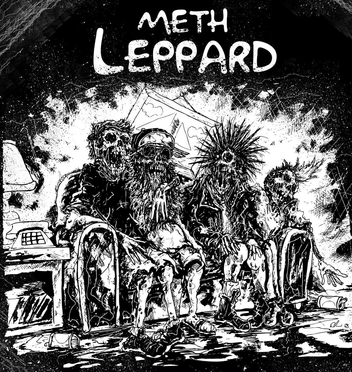 Meth Leppard/Deterioration Split 7"