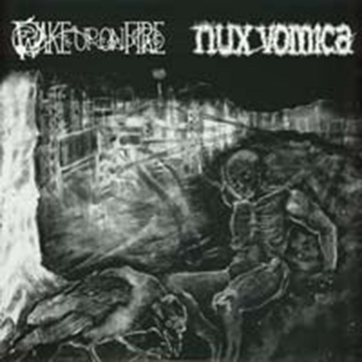 Nux Vomica/ Wake Up On Fire Split 12"
