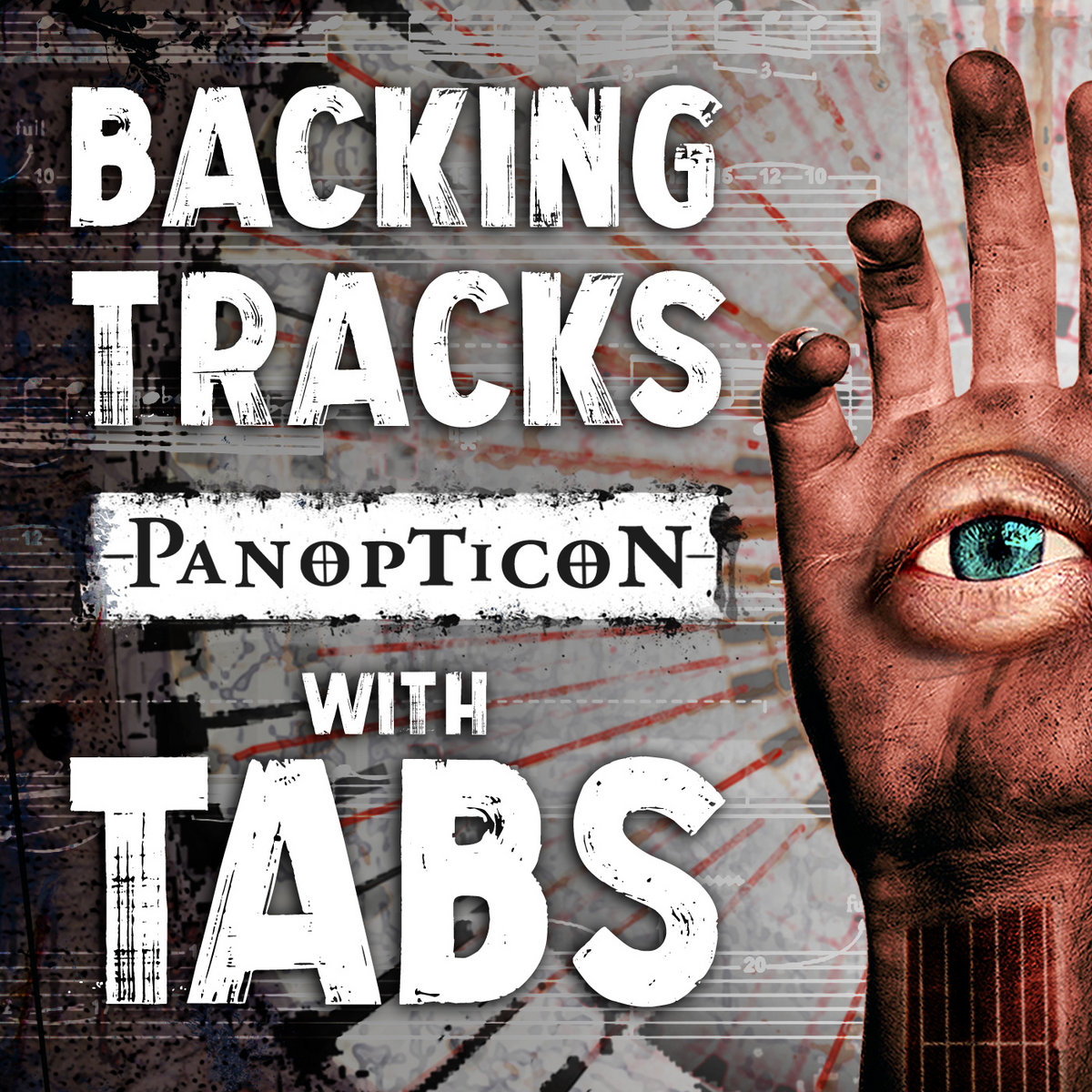 Panopticon Backing Tracks with Complete Guitar Transcriptions