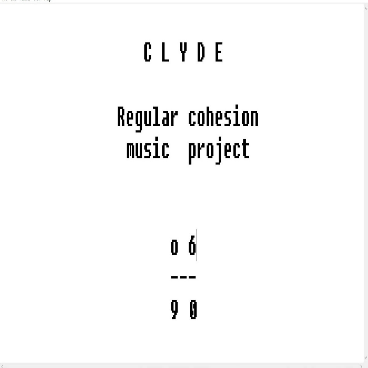 REGULAR COHESION MUSIC PROJECT