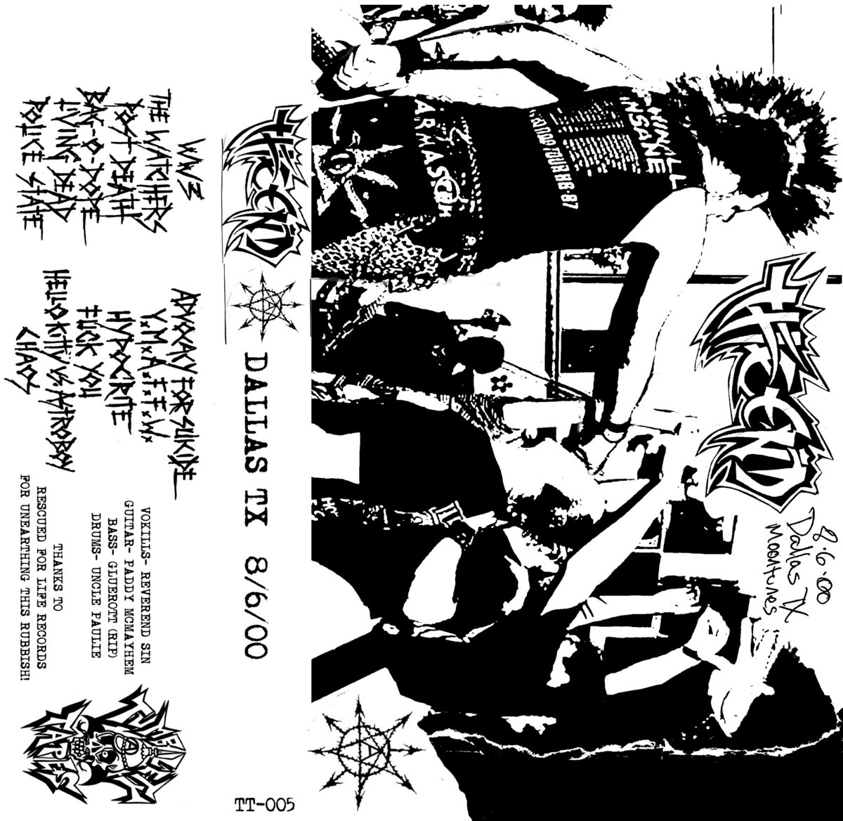 THE END live Dallas 2000