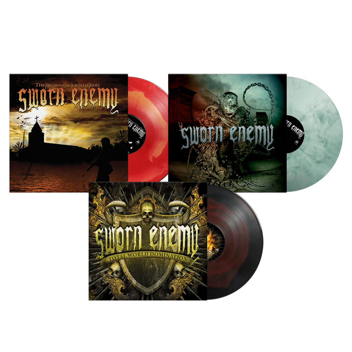 SWORN ENEMY - 3 VINYL REISSUE BUNDLE
