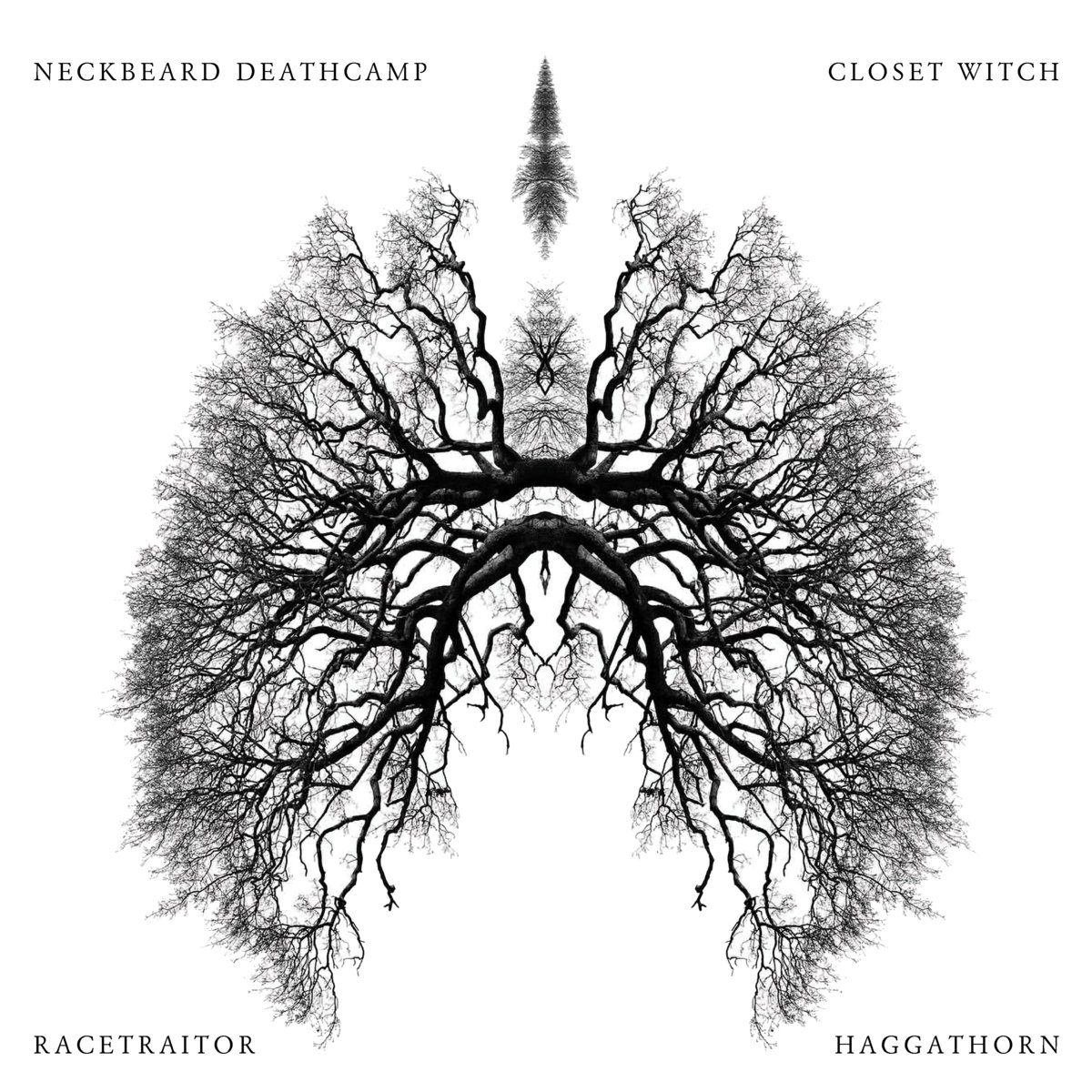 4 Way Split Haggathorn/ Neckbeard Deatcamp/ Racetraitor/Closet Witch