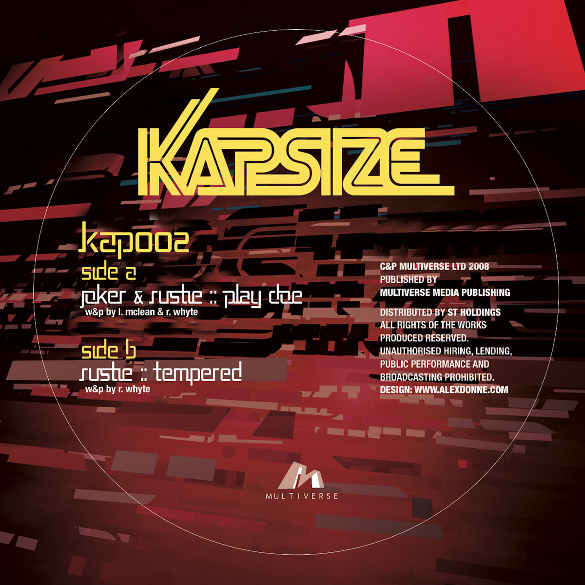 Kapsize 002 (Joker/Rustie - Play doe)