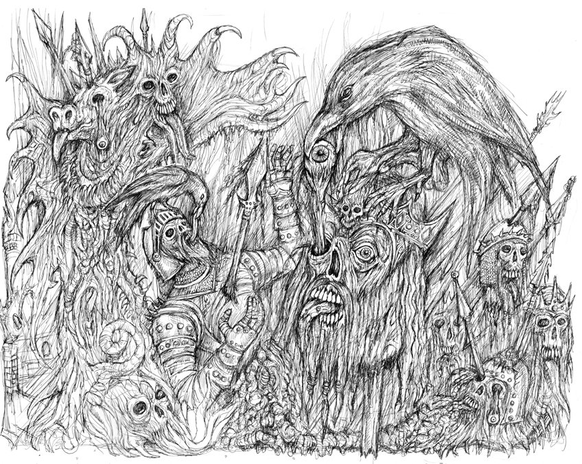 split 7 inch with Ravens Creed