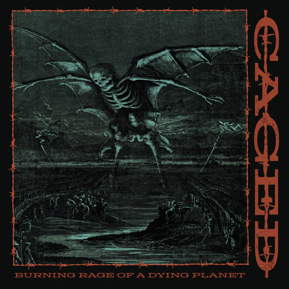 Burning Rage of a Dying Planet