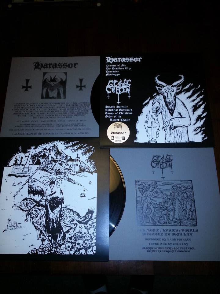 GLASS COFFIN / HARASSOR SPLIT