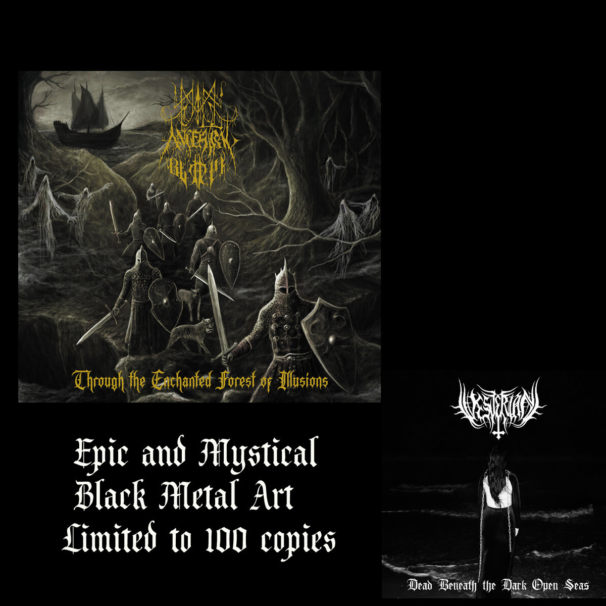 Ancestral Blood split with Vesterian - Through the Enchanted Forest of Illusions
