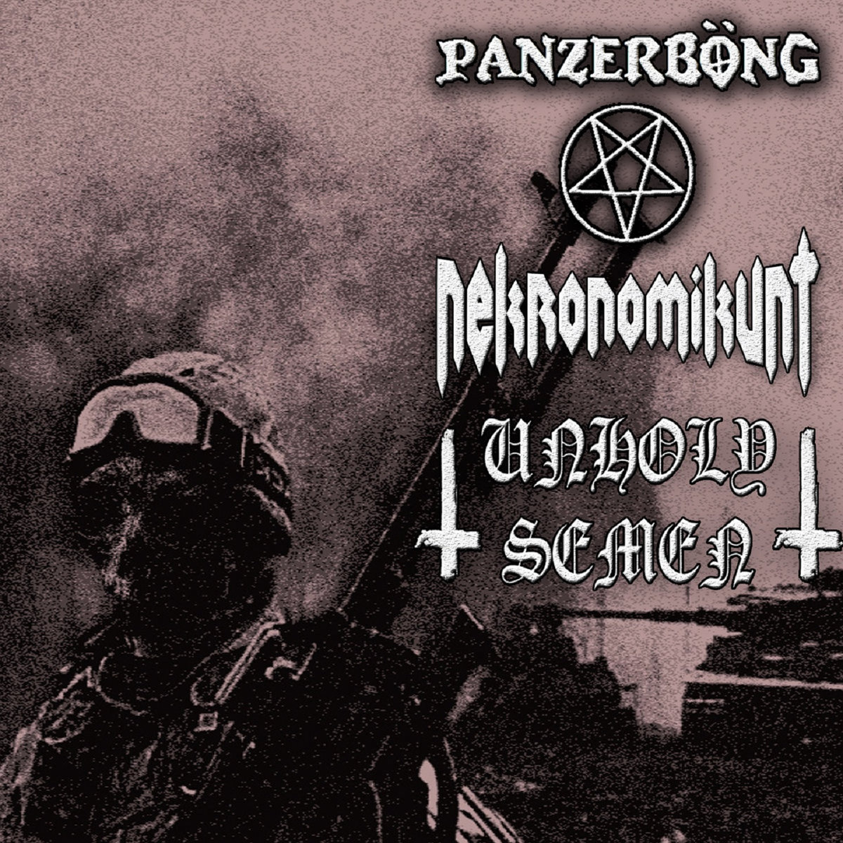 'Bestial Metal' split w/ PANZERBONG and NEKRONOMIKUNT