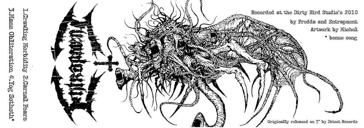 Crawling Morbidity 4 song Cassette