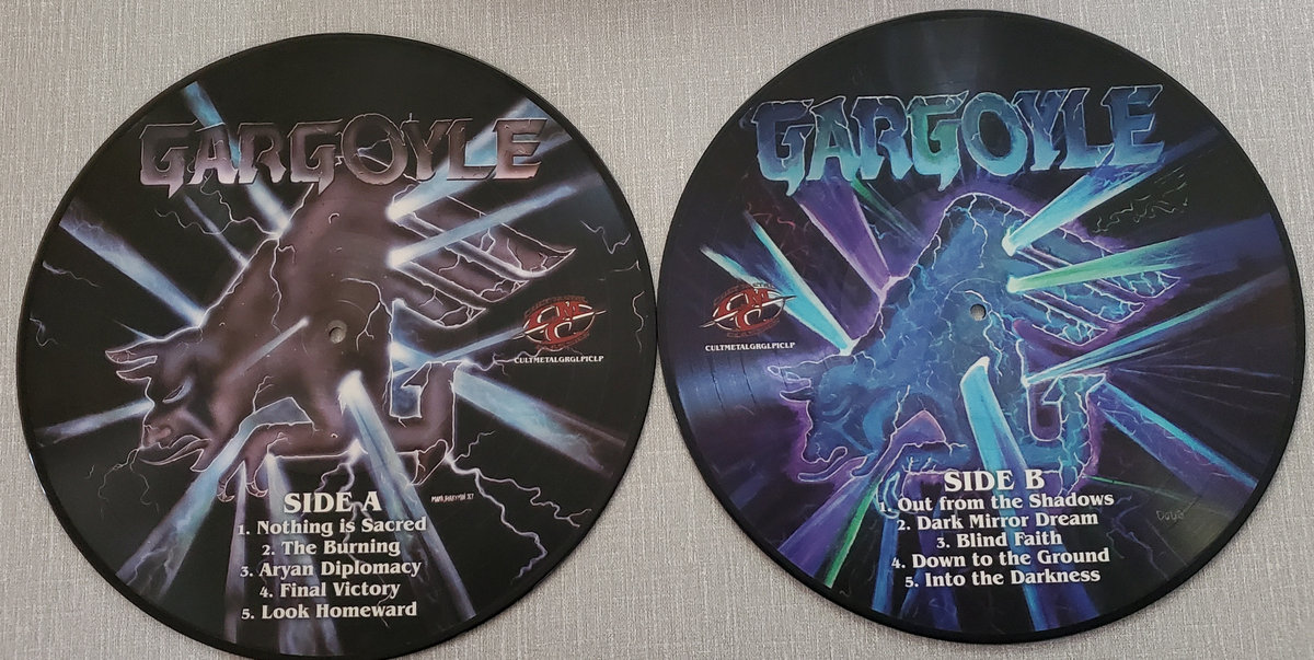 GARGOYLE 1988 debut Picture Disc