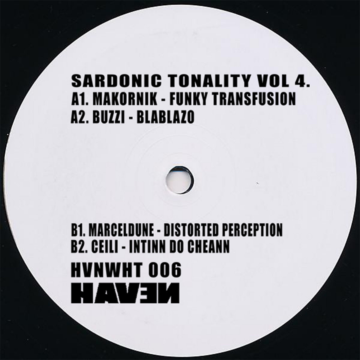 Sardonic Tonality Vol. 4 [HVNWHT006]