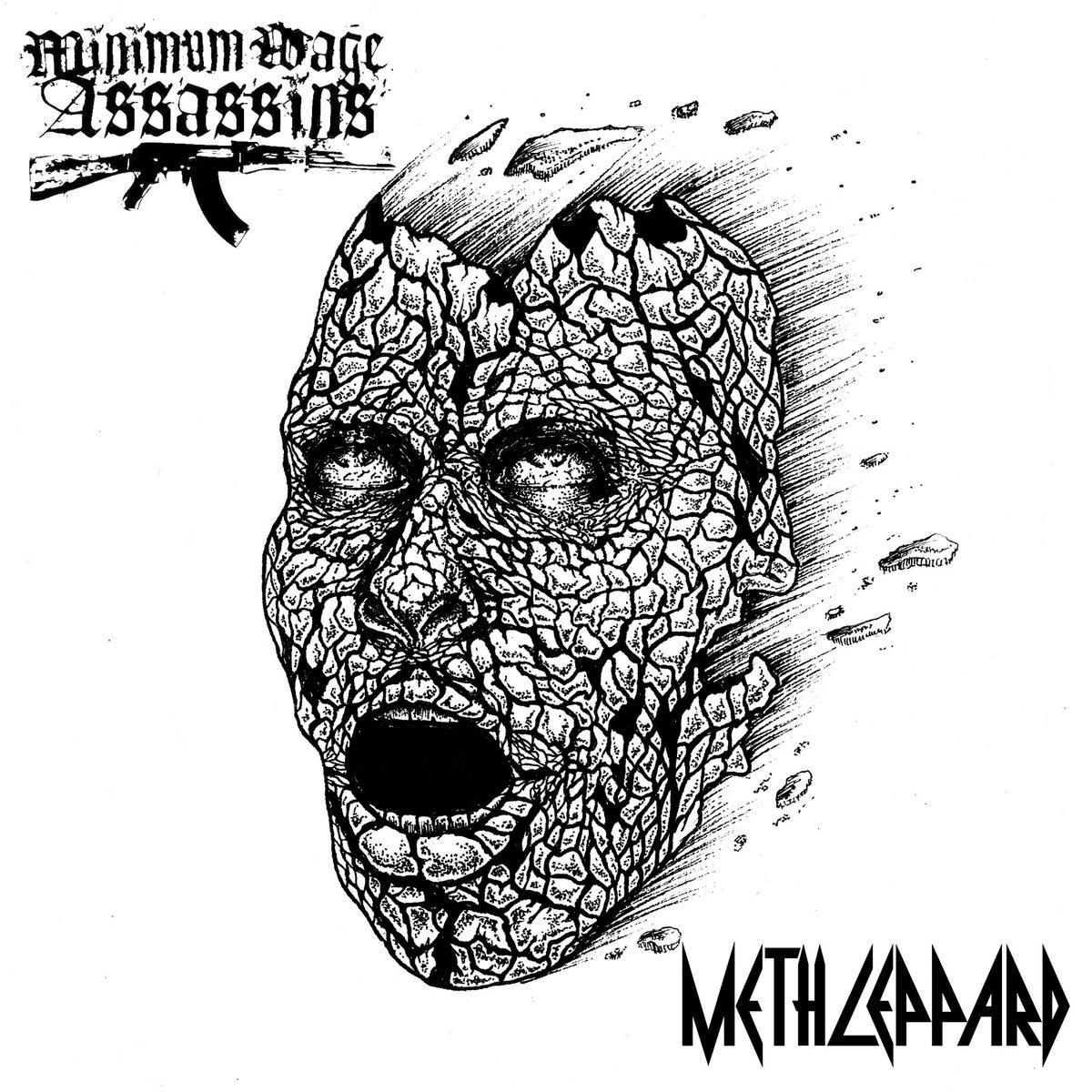 Meth Leppard/Minimum Wage Assassins Split (2018)