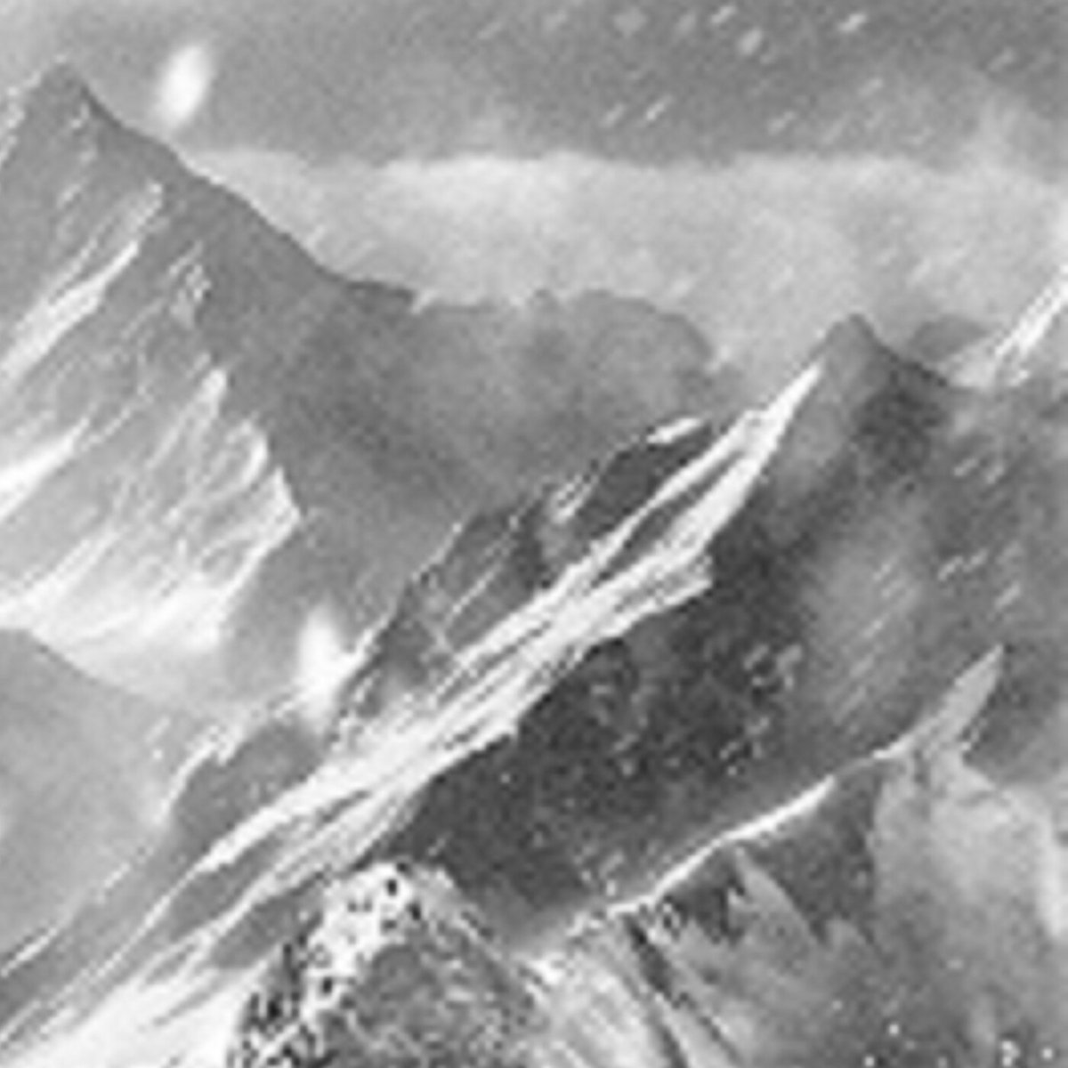 Desolate Barren Mountains