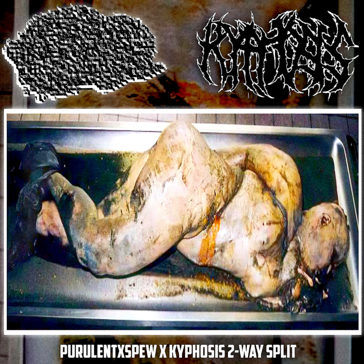 PURULENTXSPEW X KYPHOSIS 2 WAY SPLIT