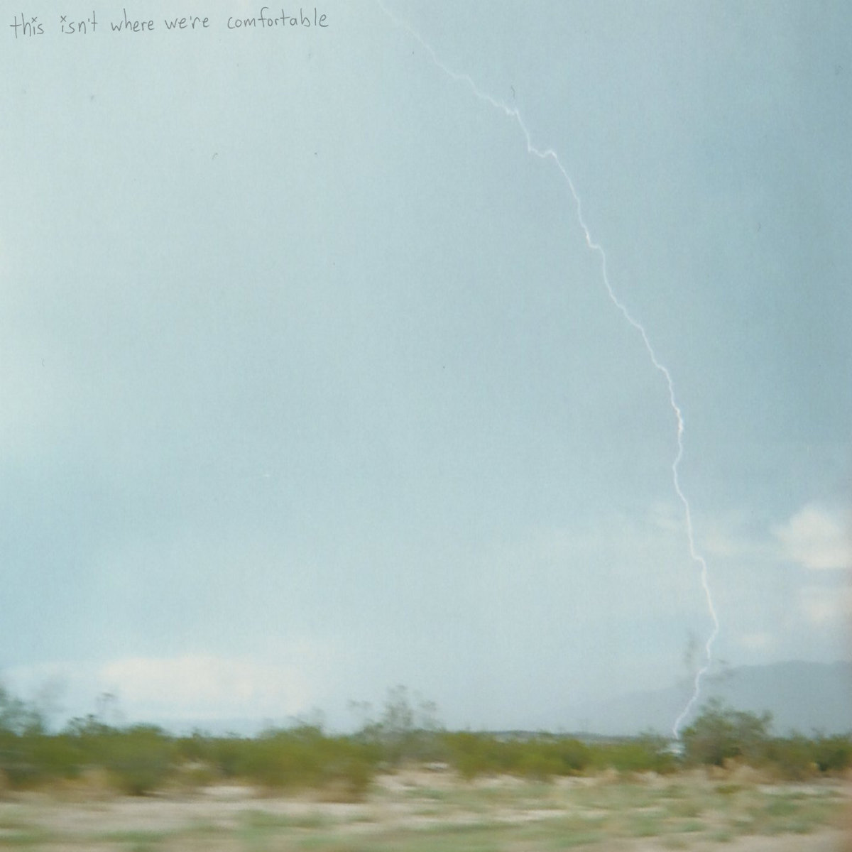 This Isn't Where We're Comfortable