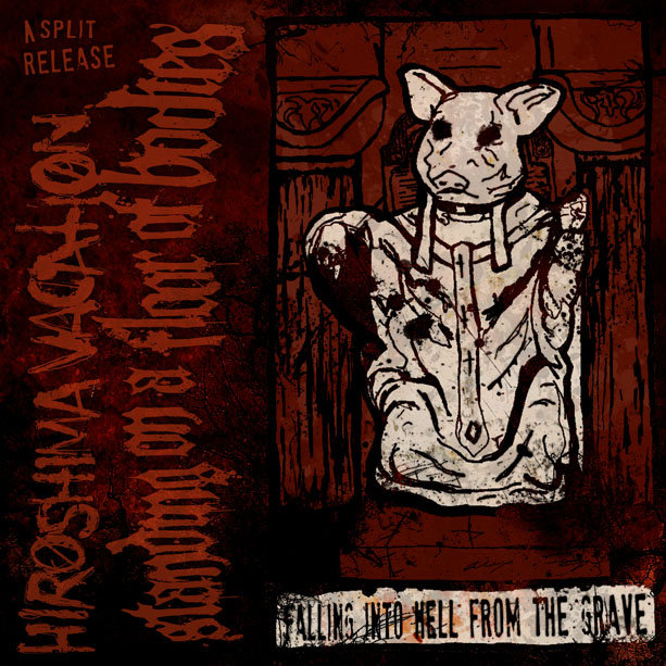 falling into hell from the grave