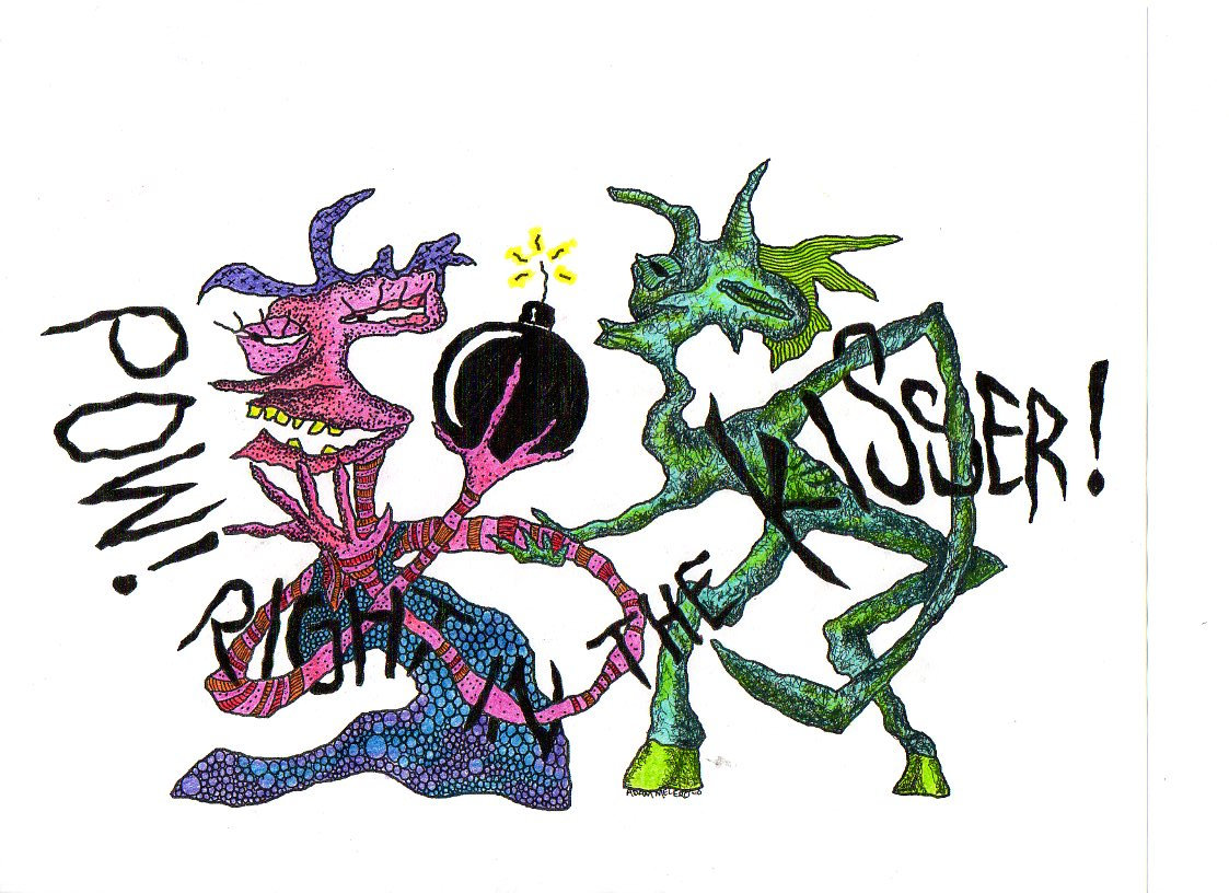 POW! Right In The Kisser!