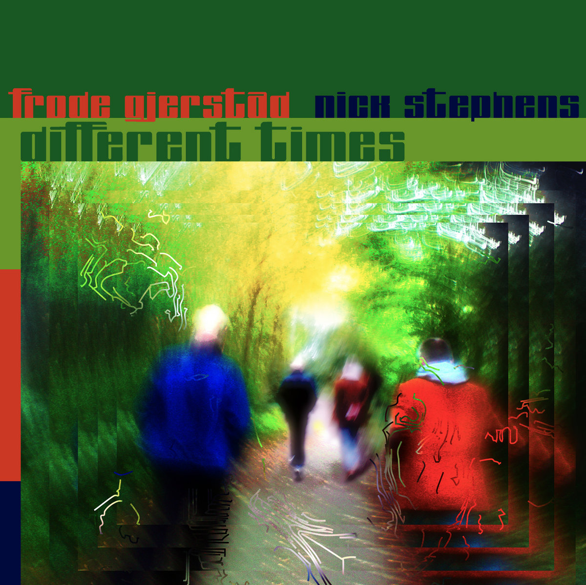 Different Times - Gjerstad clarinets Stephens double bass