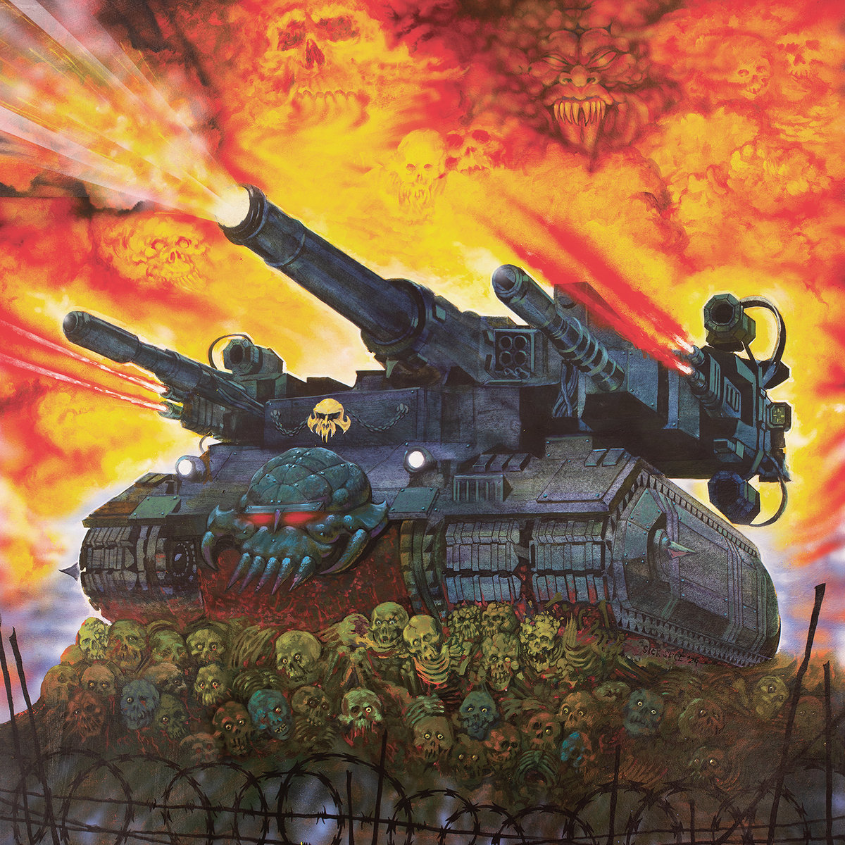 Caught in the Treads