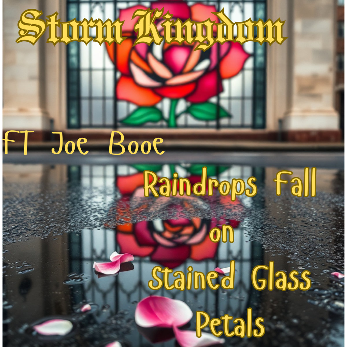 Raindrops Fall on Stained Glass Petals (Featuring Joe Booe)