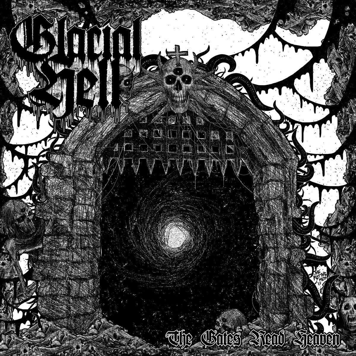 The Gates Read "Heaven"