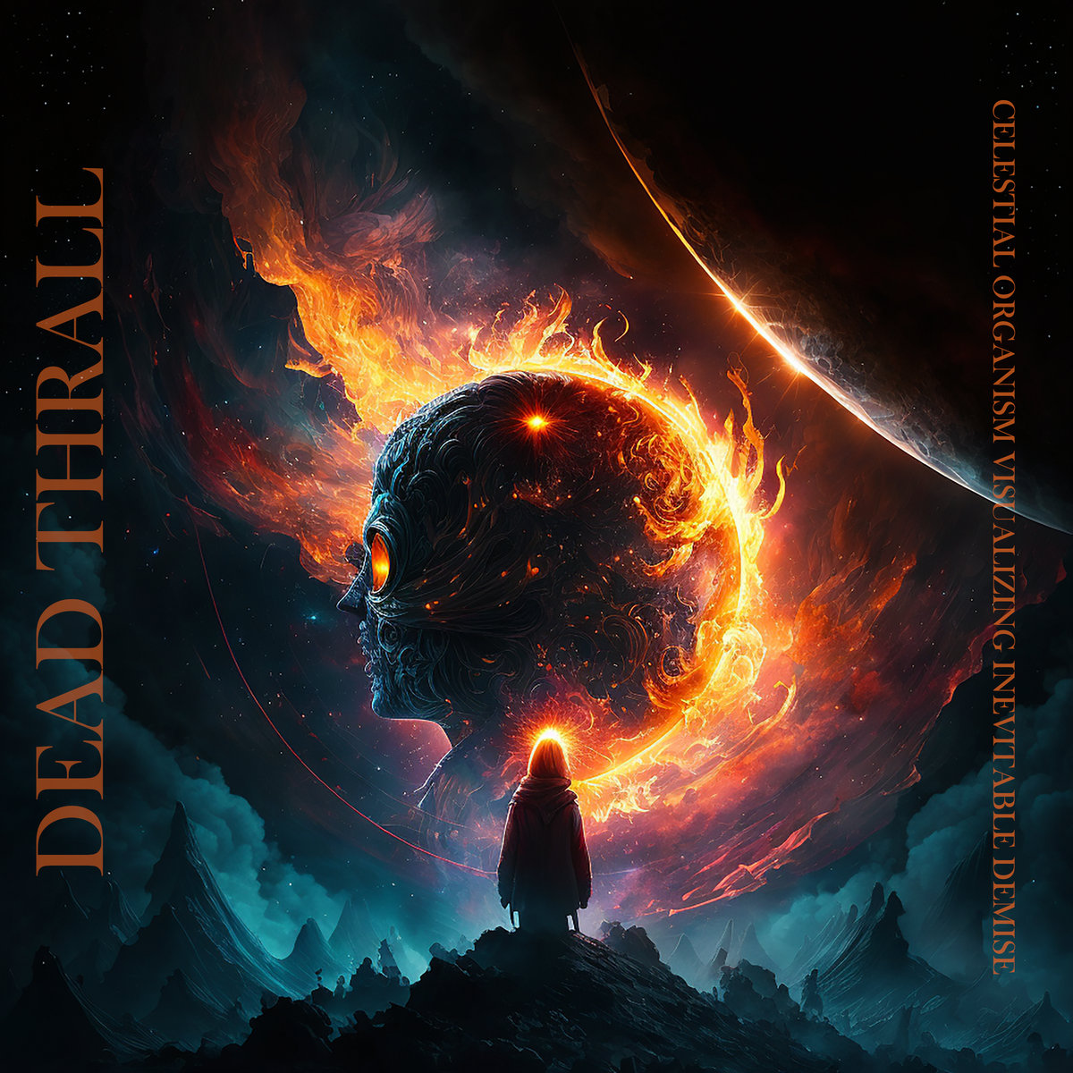 Celestial Organism Visualizing Inevitable Demise