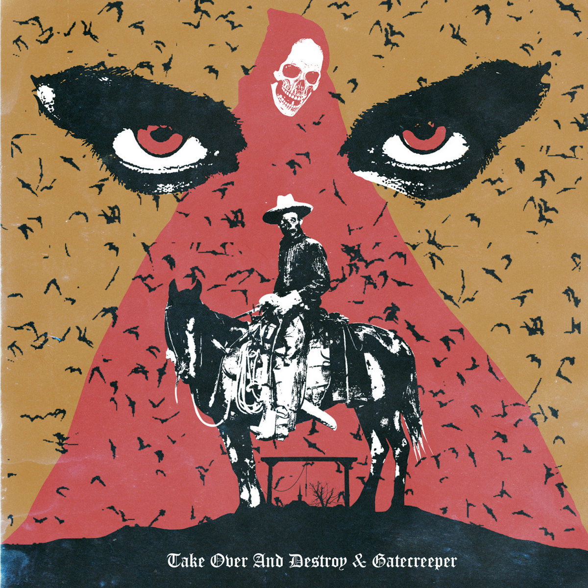 TAKE OVER AND DESTROY & GATECREEPER SPLIT 7"