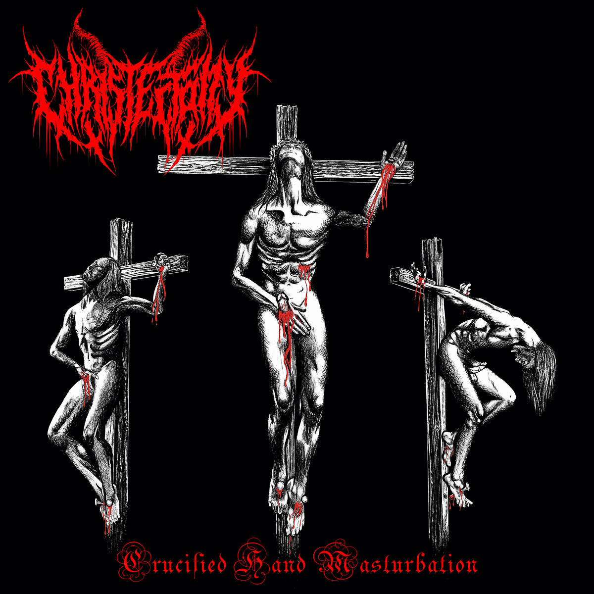 Crucified Hand Masturbation