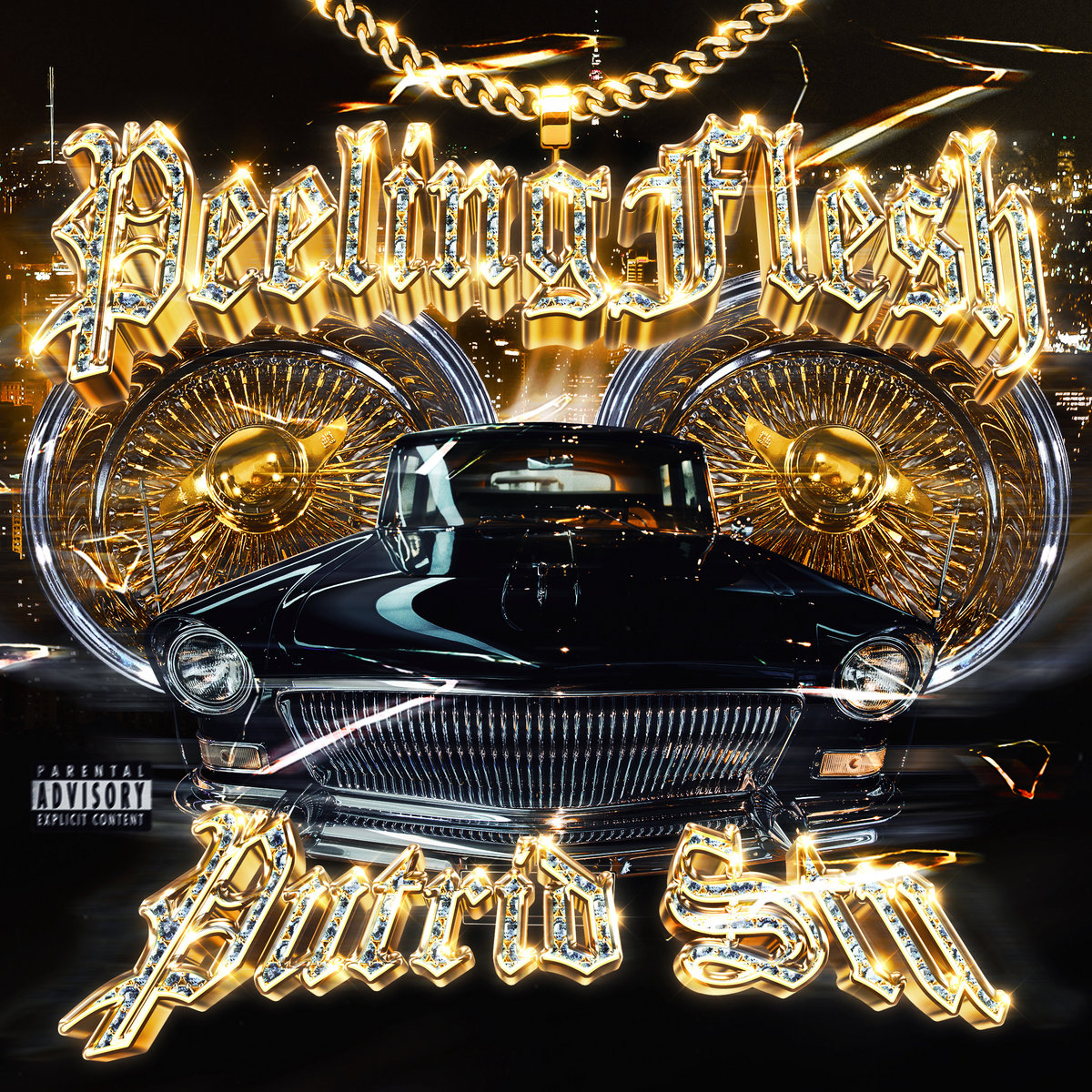 Split with Peeling Flesh