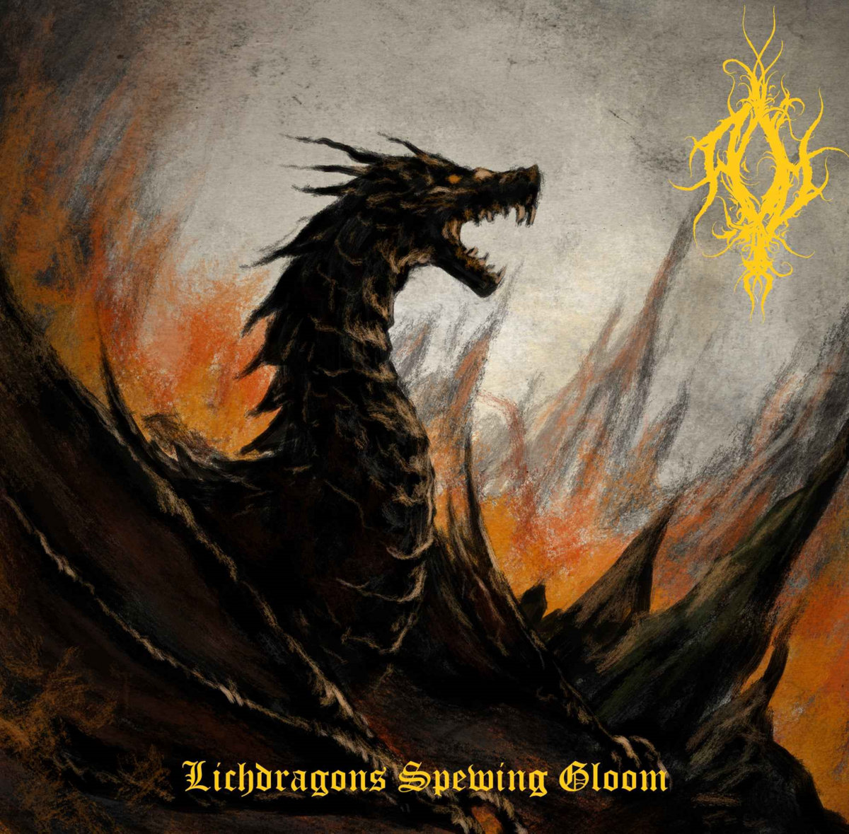 Lichdragons Spewing Gloom