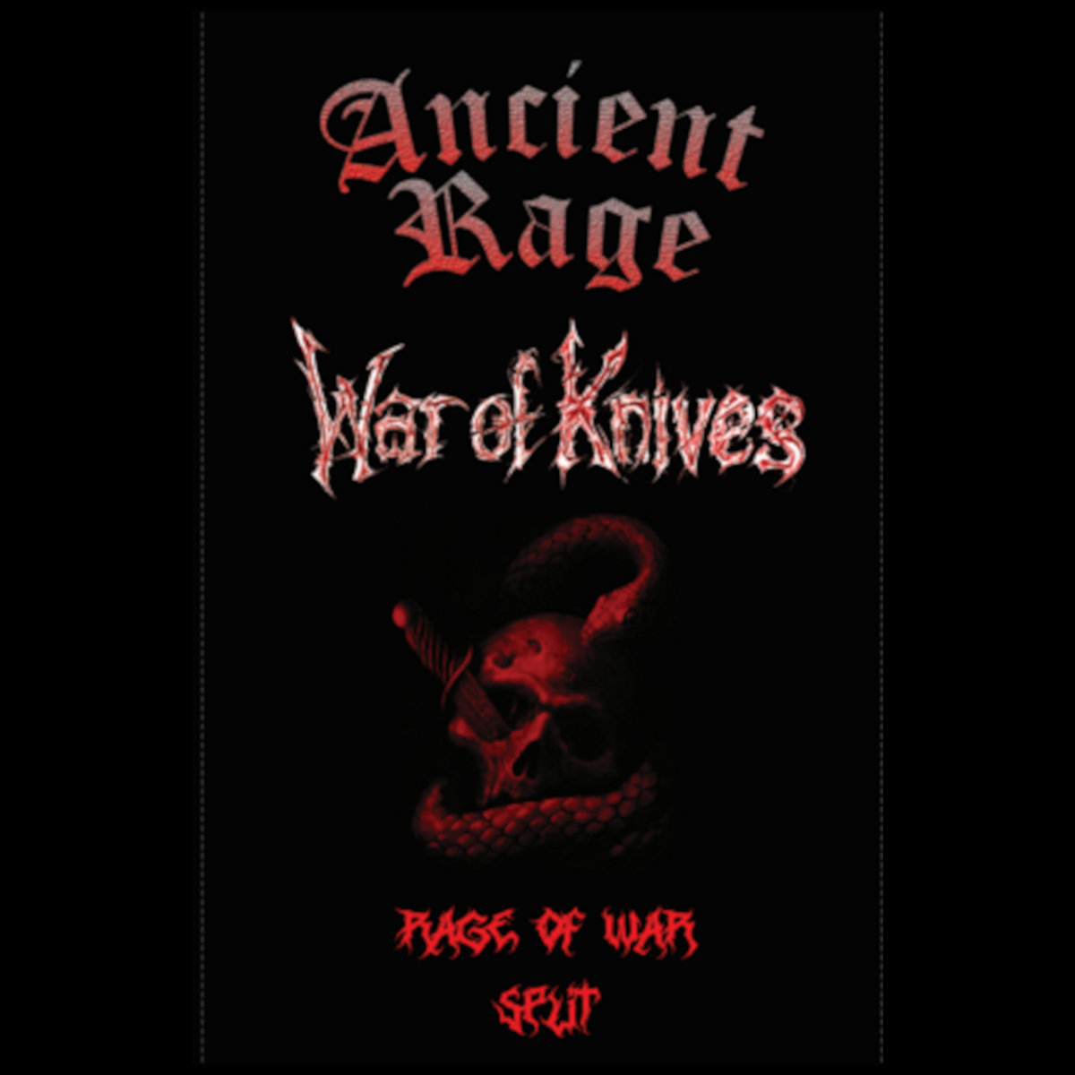 Rage Of War Split w/ War Of Knives