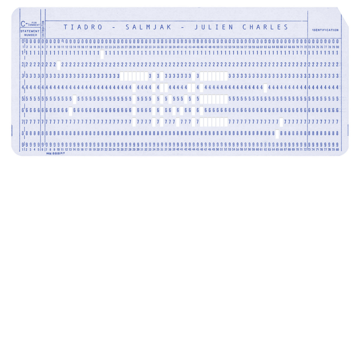 TIADRO, salmjak, Julien Charles - Time