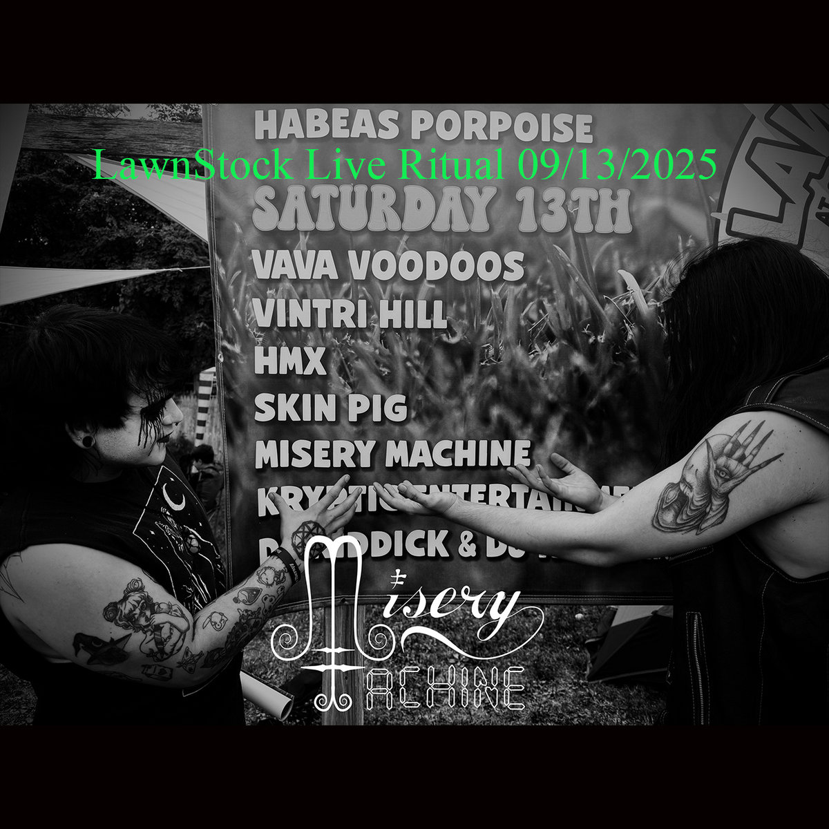 Misery Machine Live Ritual at Lawnstock 09:13:25 Ballston Spa, NY