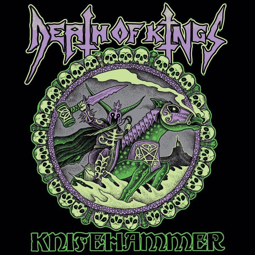 Knifehammer/Beneath the Obsidian 7" (2013)