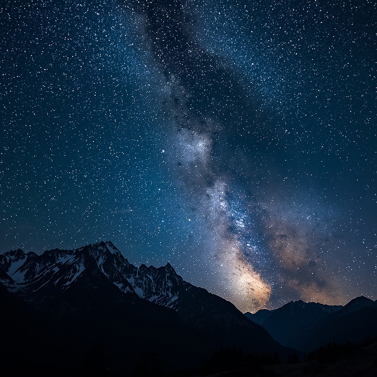 Walking Under The Twinkling Stars