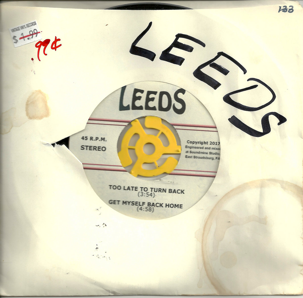 Get Myself Back Home / Too Late To Turn Back