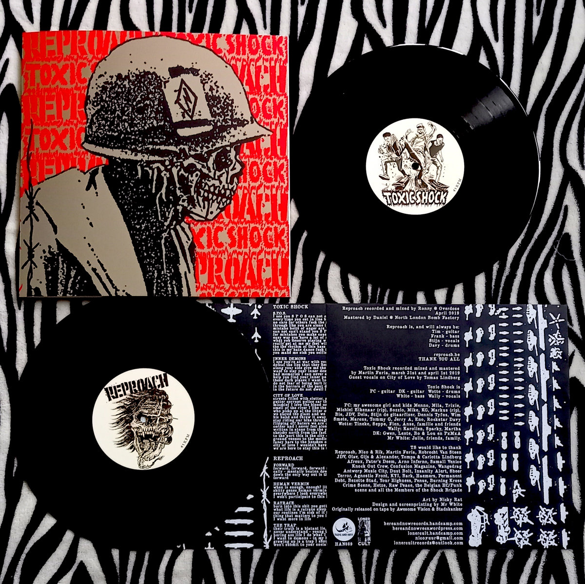 Toxic Shock / Reproach Split