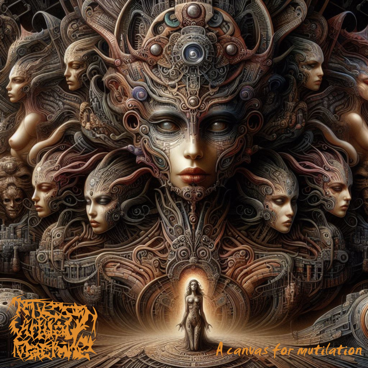 A canvas for mutilation