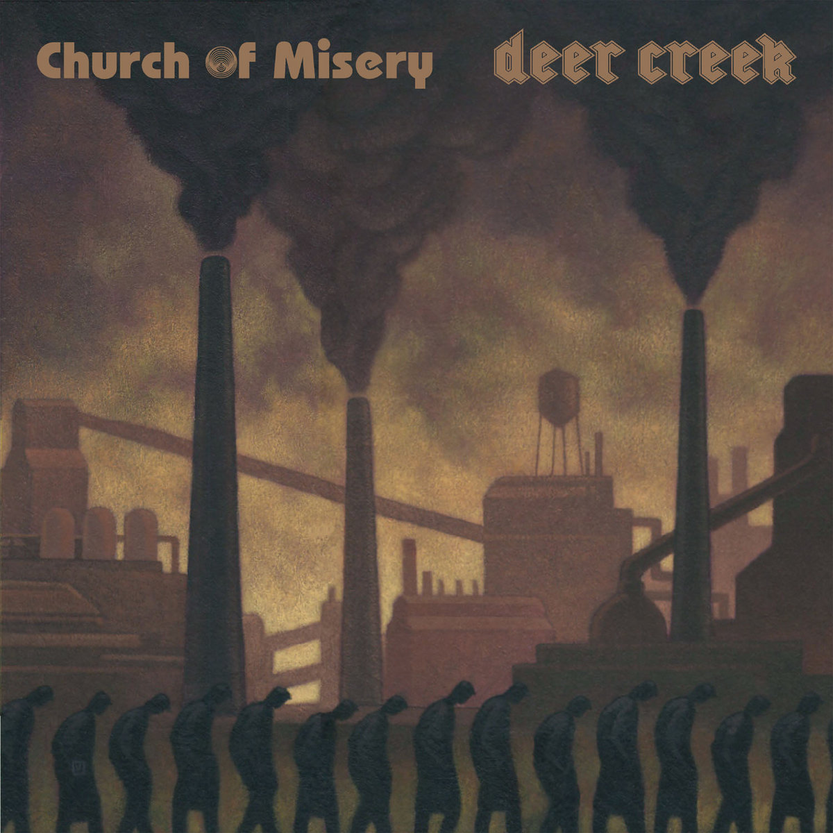 Church Of Misery/Deer Creek split 12"