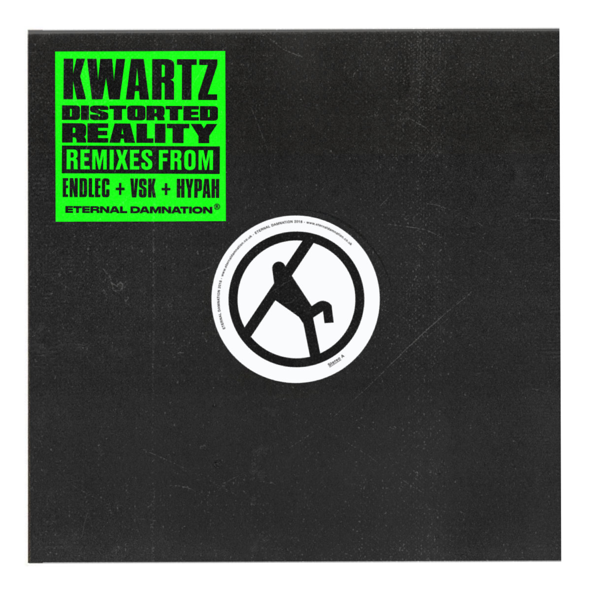 Kwartz - Distorted Reality EP (Remixes from VSK, Endlec & Hypah)