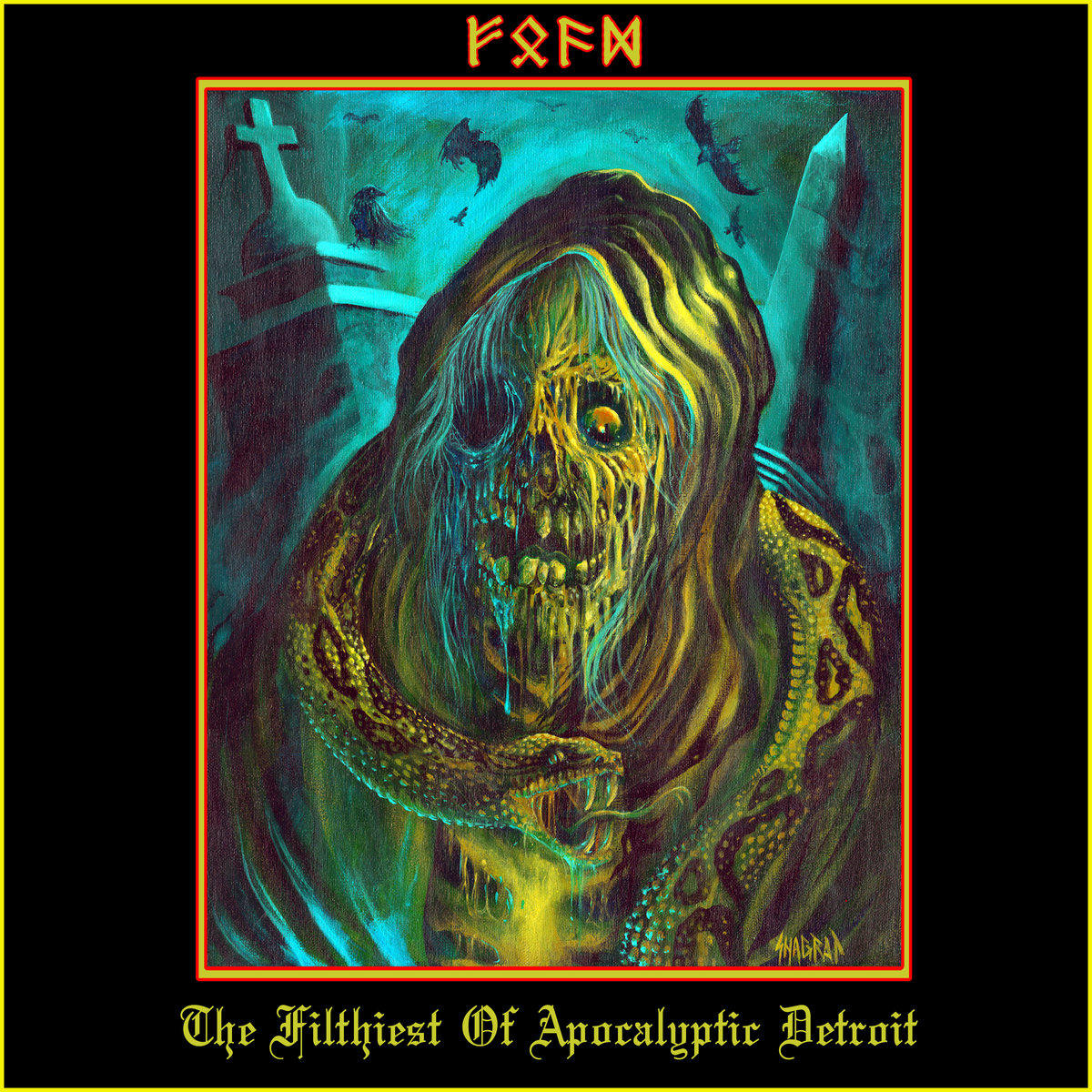 F.O.A.D - The Filthiest Of Apocalyptic Detroit (split w/ Anguish, Perversion & Reaper)