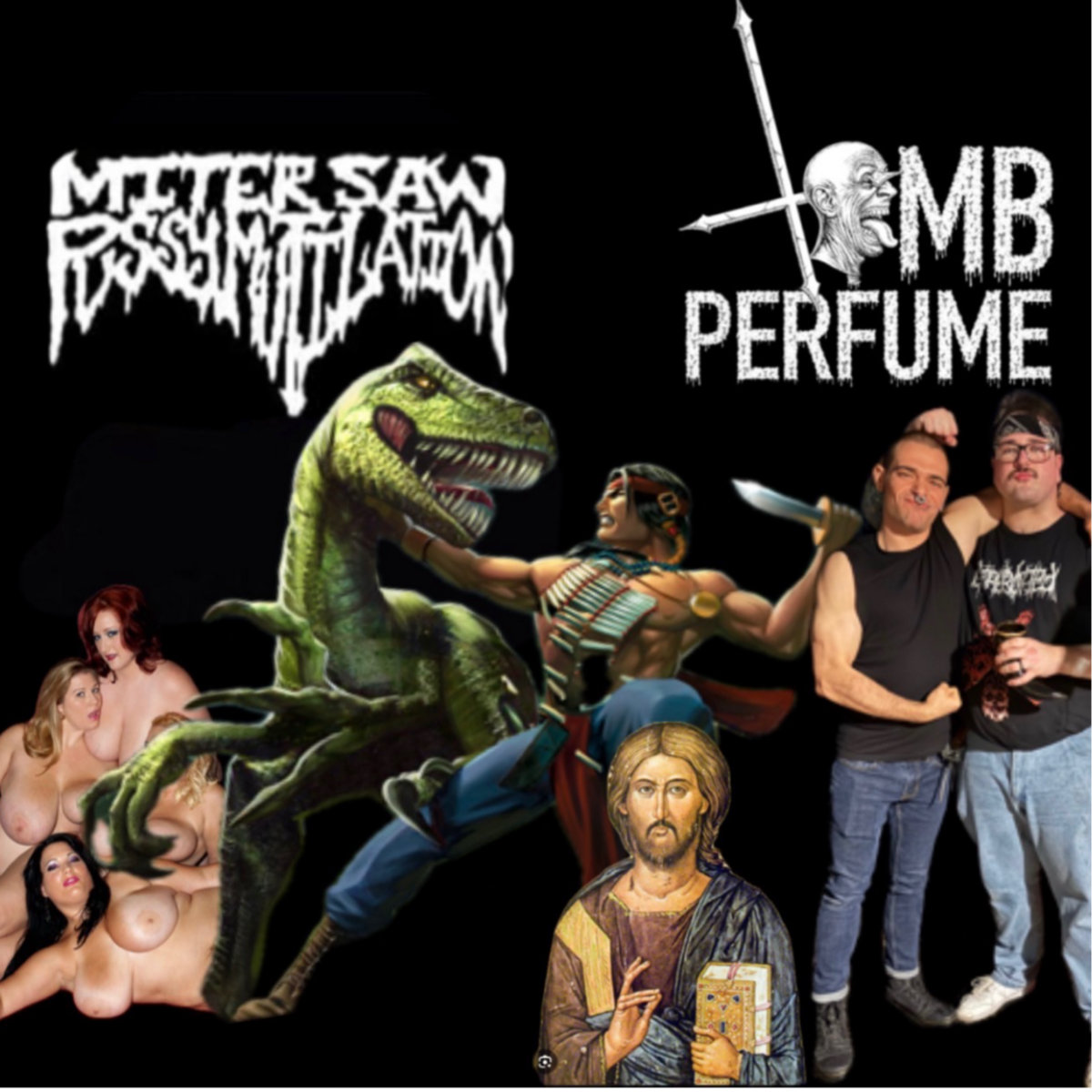 Harbinger of Reprisal (side of split with Miter Saw Pussy Mutilation)