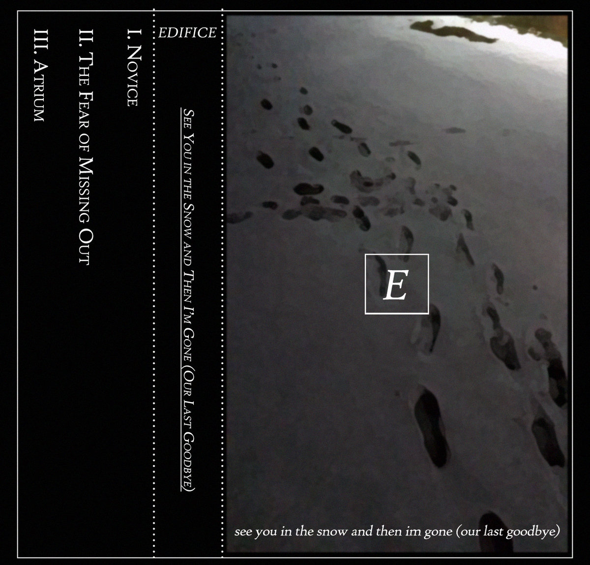 See You In The Snow And Then I'm Gone (Our Last Goodbye)