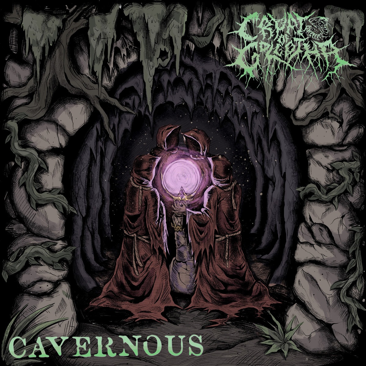The Cavernous Crypts Split