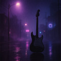 Neon Static - Indie Backing Track Exploring D Dorian Over Am