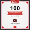100 Subscribers